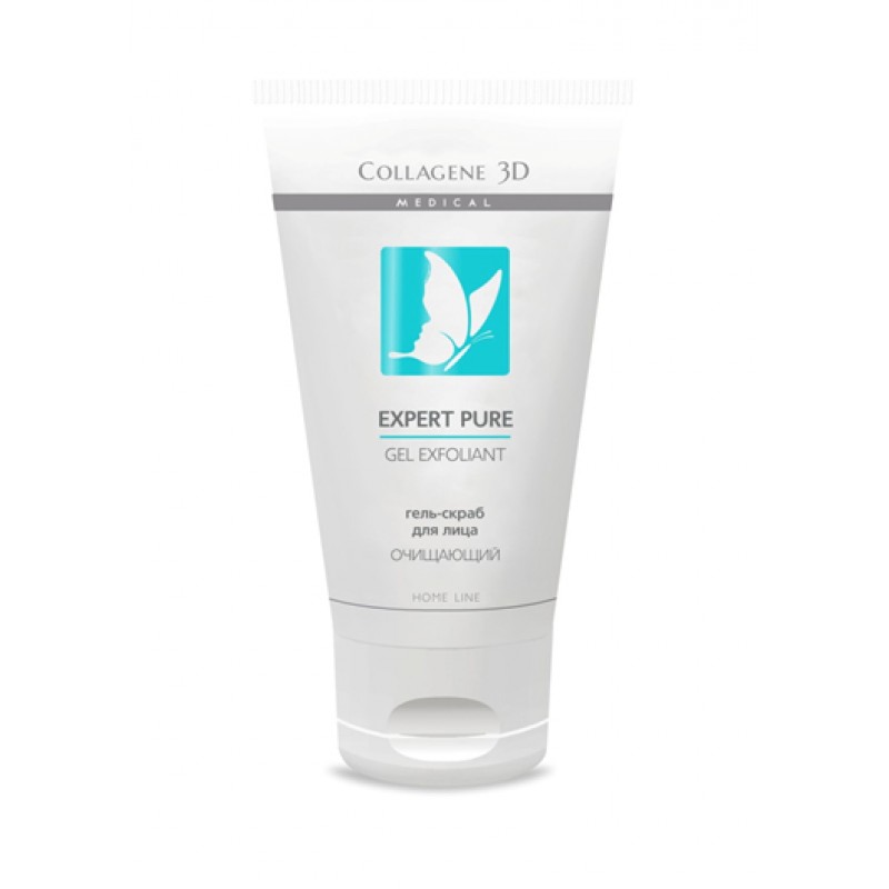 Гель скраб для лица expert pure gel exfoliant, 75 мл,, collagene 3d medical Гель-скраб для лица EXPERT PURE GEL EXFOLIANT, 75 мл,, COLLAGENE 3D Medical — изображение 1