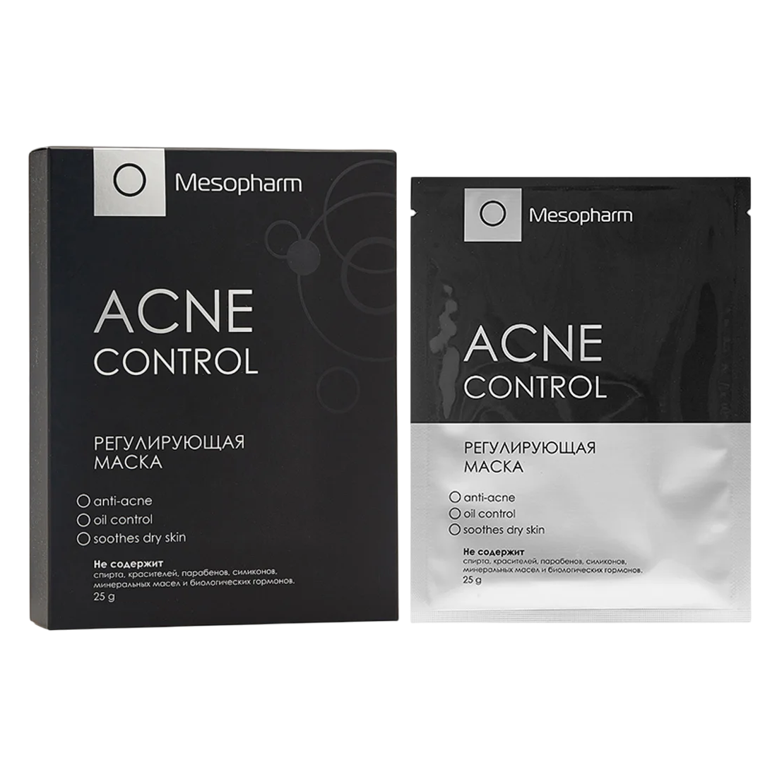 Маска регулирующая acne control 25 гр mesopharm Маска регулирующая ACNE CONTROL 25 гр MESOPHARM — изображение 1