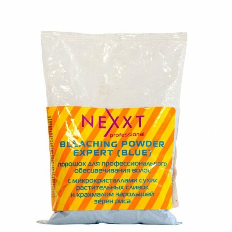 nexxt bleachihg powder/blue, Осветляющий порошок голубой в пакете, 500 г Nexxt Bleachihg Powder/Blue, Осветляющий порошок голубой в пакете, 500 г — изображение 1