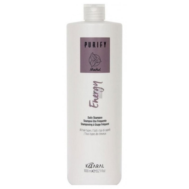 purify energy shampoo Интенсивный энергетический шампунь с ментолом 1000 мл kaaral Purify Energy Shampoo Интенсивный энергетический шампунь с ментолом 1000 мл KAARAL — изображение 1