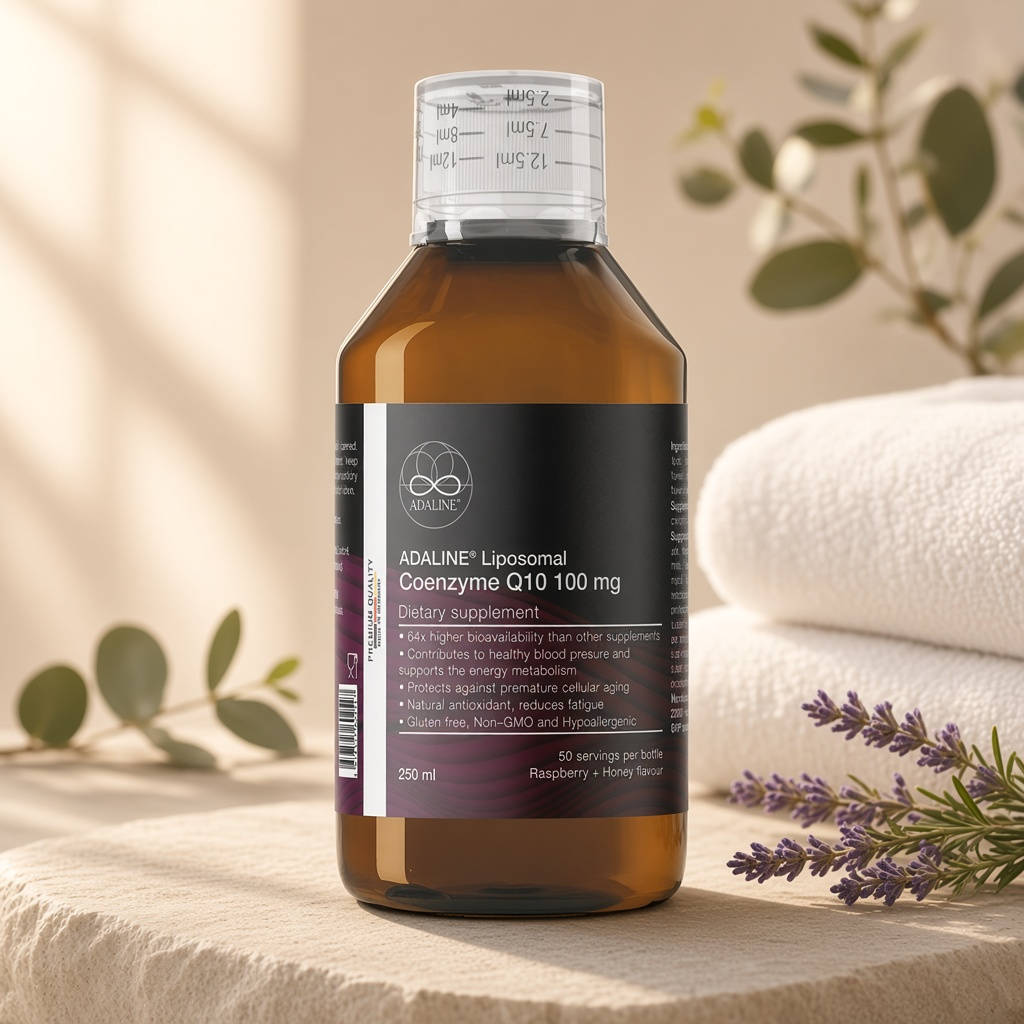 adaline liposomal coenzyme q10 100 mg Липосомальный комплекс Коэнзим q10 ADALINE Liposomal Coenzyme Q10 100 mg Липосомальный комплекс Коэнзим Q10 — изображение 1