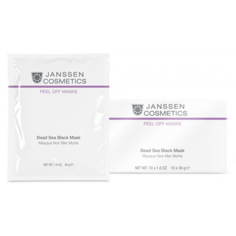 janssen black dead sea mask Альгинатная маска на основе грязи Мёртвого моря 30 гр JANSSEN Black Dead Sea Mask Альгинатная маска на основе грязи Мёртвого моря 30 гр — изображение 1