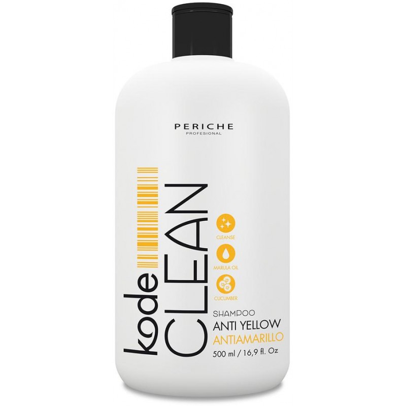 care kode clean anti yellow / Шампунь для блондированных волос, 500 мл Care Kode Clean Anti-Yellow / Шампунь для блондированных волос, 500 мл — изображение 1
