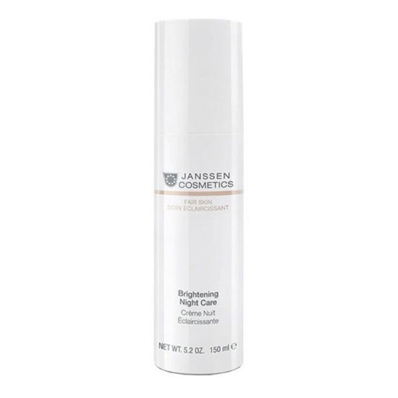 janssen brightening night care Осветляющий ночной крем 150 мл JANSSEN Brightening Night Care Осветляющий ночной крем 150 мл — изображение 1