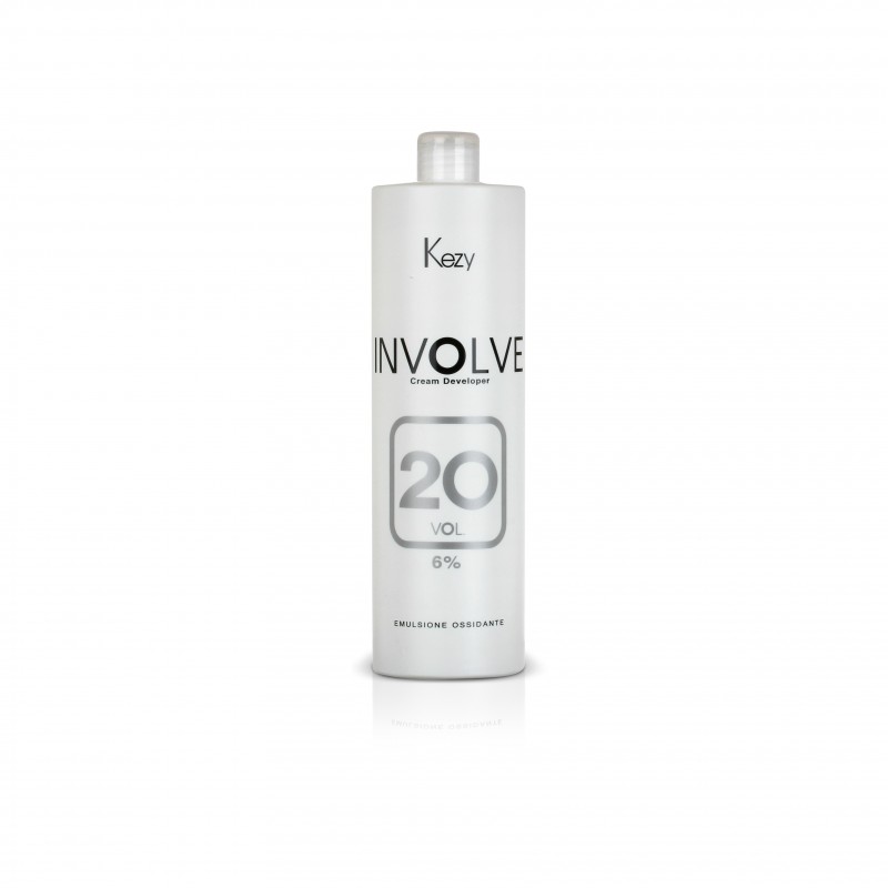 involve cream developer Эмульсия окисляющая 6% 100 мл kezy 91120 Involve Cream Developer Окисляющая эмульсия 6% 1000 мл KEZY 91020 — изображение 1