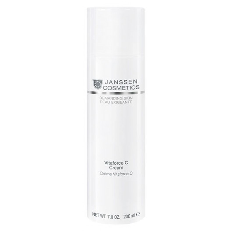 janssen vitaforce c cream Регенерирующий крем с витамином С 200 мл JANSSEN Vitaforce C Cream Регенерирующий крем с витамином С 200 мл — изображение 1