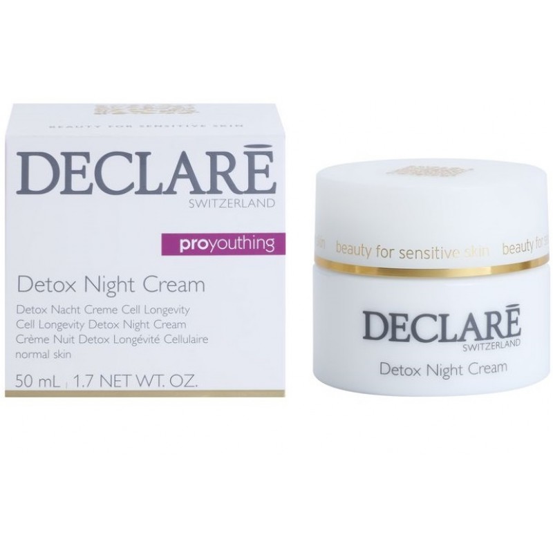 declare detox night cream Ночной детокс крем «Совершенство молодости» 50 мл DECLARE Detox Night Cream Ночной детокс крем «Совершенство молодости» 50 мл — изображение 1