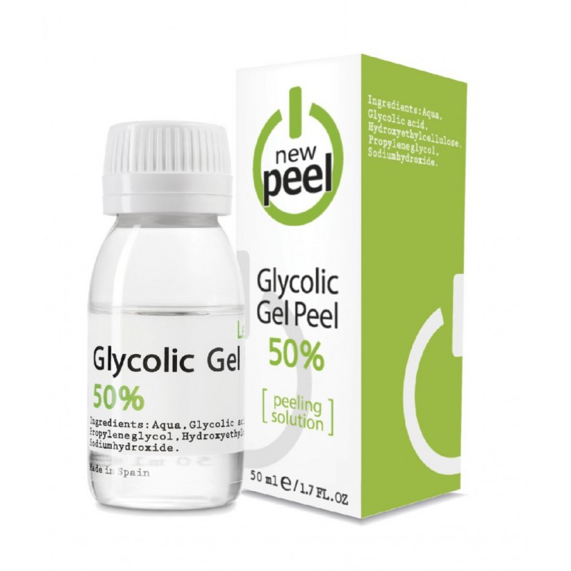 new peel glycolic gel peel 50% level 2 Пилинг гликолевый 50 мл NEW PEEL Glycolic Gel Peel 50% Level 2 Пилинг гликолевый 50 мл — изображение 1