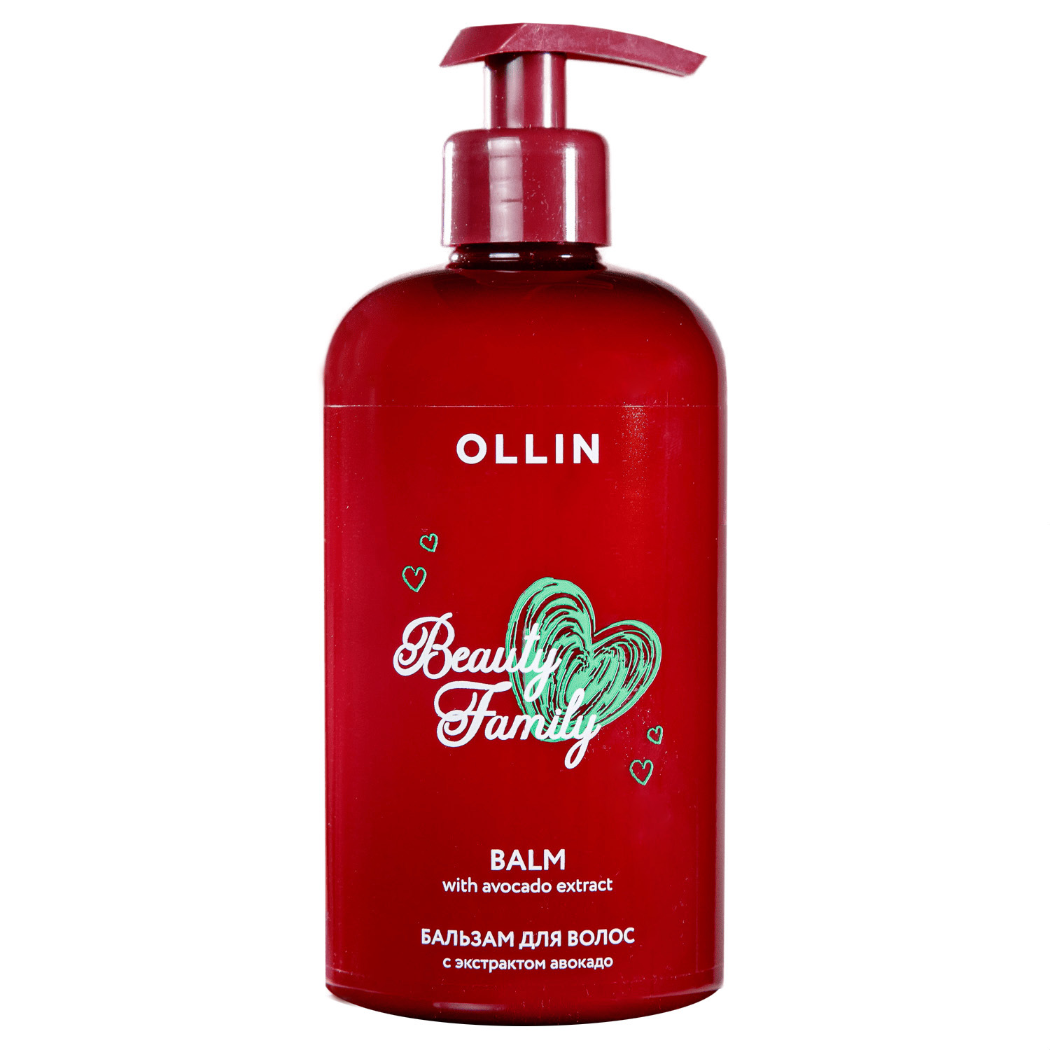 ollin beauty family Бальзам для волос с экстрактом авокадо 500 мл Ollin Beauty Family Бальзам для волос с экстрактом авокадо 500 мл — изображение 1
