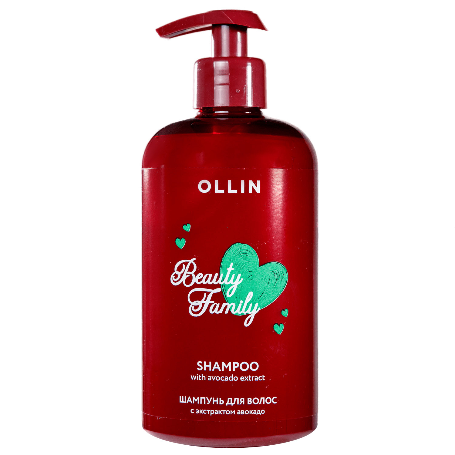 ollin beauty family Шампунь для волос с экстрактом авокадо 500 мл Ollin Beauty Family Шампунь для волос с экстрактом авокадо 500 мл — изображение 1