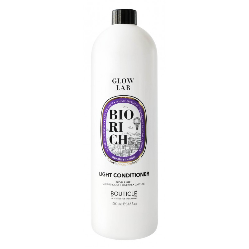 bouticle biorich light conditioner Кондиционер легкий восстанавливающий для поддержания объема 1000 мл BOUTICLE Biorich Light Conditioner Кондиционер легкий восстанавливающий для поддержания объема 1000 мл — изображение 1