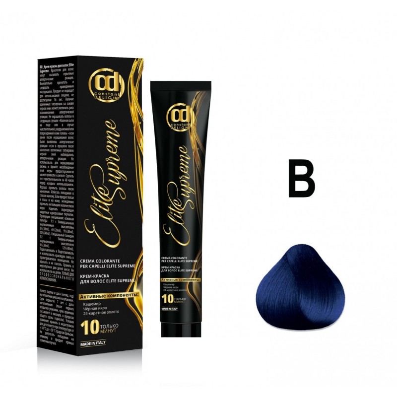 blu elite supreme Крем краска Корректор Синий, 100 мл BLU ELITE SUPREME Крем-краска Корректор Синий, 100 мл — изображение 1