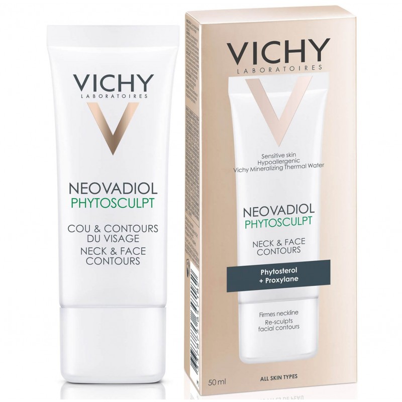 neovadiol phytosculpt, Крем для зоны шеи и декольте, для повышения упругости кожи и для моделирования овала лица, 50 мл vichy Neovadiol Phytosculpt, Крем для зоны шеи и декольте, для повышения упругости кожи и для моделирования овала лица, 50 мл VICHY — изображение 1