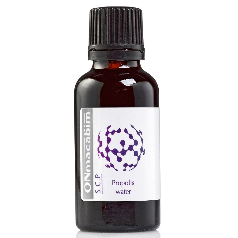 onmacabim s.c.p. propolis water Водный раствор прополиса 30 мл ONMACABIM S.C.P. Propolis Water Водный раствор прополиса 30 мл — изображение 1