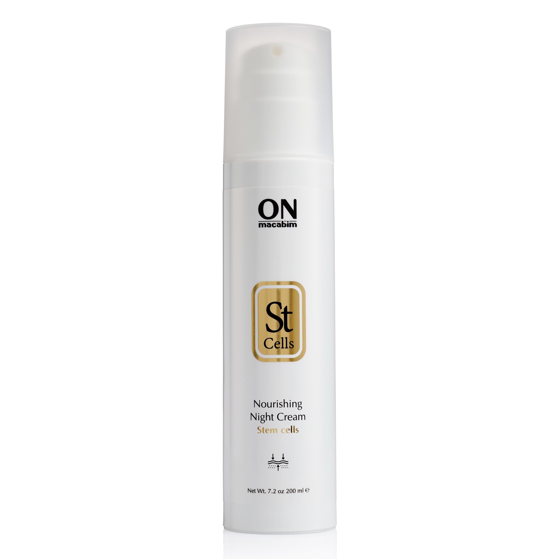 onmacabim st cells nourishing night cream Ночной питательный крем со стволовыми клетками 200 мл ONMACABIM St Cells Nourishing Night Cream Ночной питательный крем со стволовыми клетками 200 мл — изображение 1