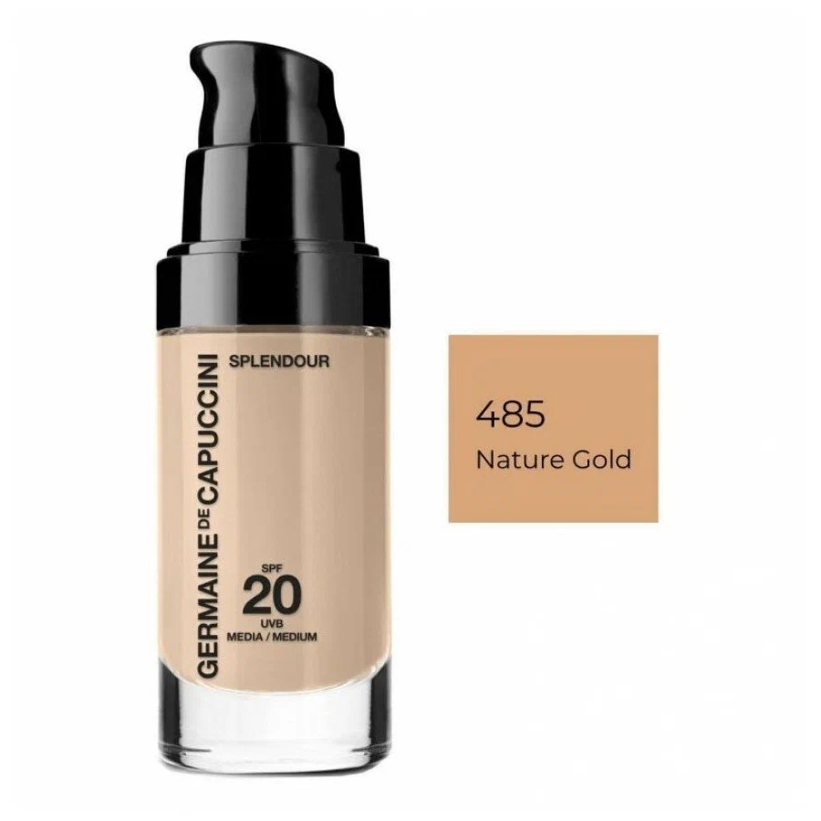 splendour 485 spf20 Тональный крем натуральный 30 мл germaine de capuccini 81742 Splendour 485 SPF20 Тональный крем натуральный 30 мл Germaine de Capuccini 81742 — изображение 1