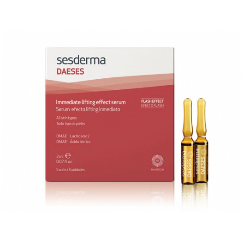 sesderma daeses immediate lifting effect serum Сыворотка с мгновенным эффектом лифтинга 5 шт по 2 мл SesDerma DAESES Immediate lifting effect serum Сыворотка с мгновенным эффектом лифтинга 5 шт по 2 мл — изображение 1