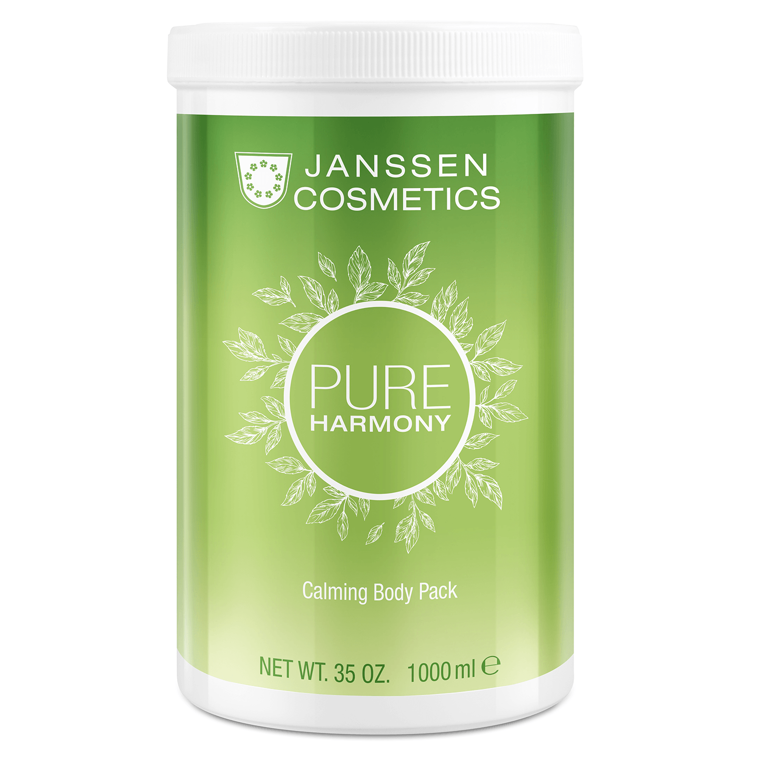 janssen calming body pack anti age кремовое обертывание с экстрактом БЕЛОГО ЧАЯ 1000 мл JANSSEN Calming Body Pack Anti-age кремовое обертывание с экстрактом БЕЛОГО ЧАЯ 1000 мл — изображение 1