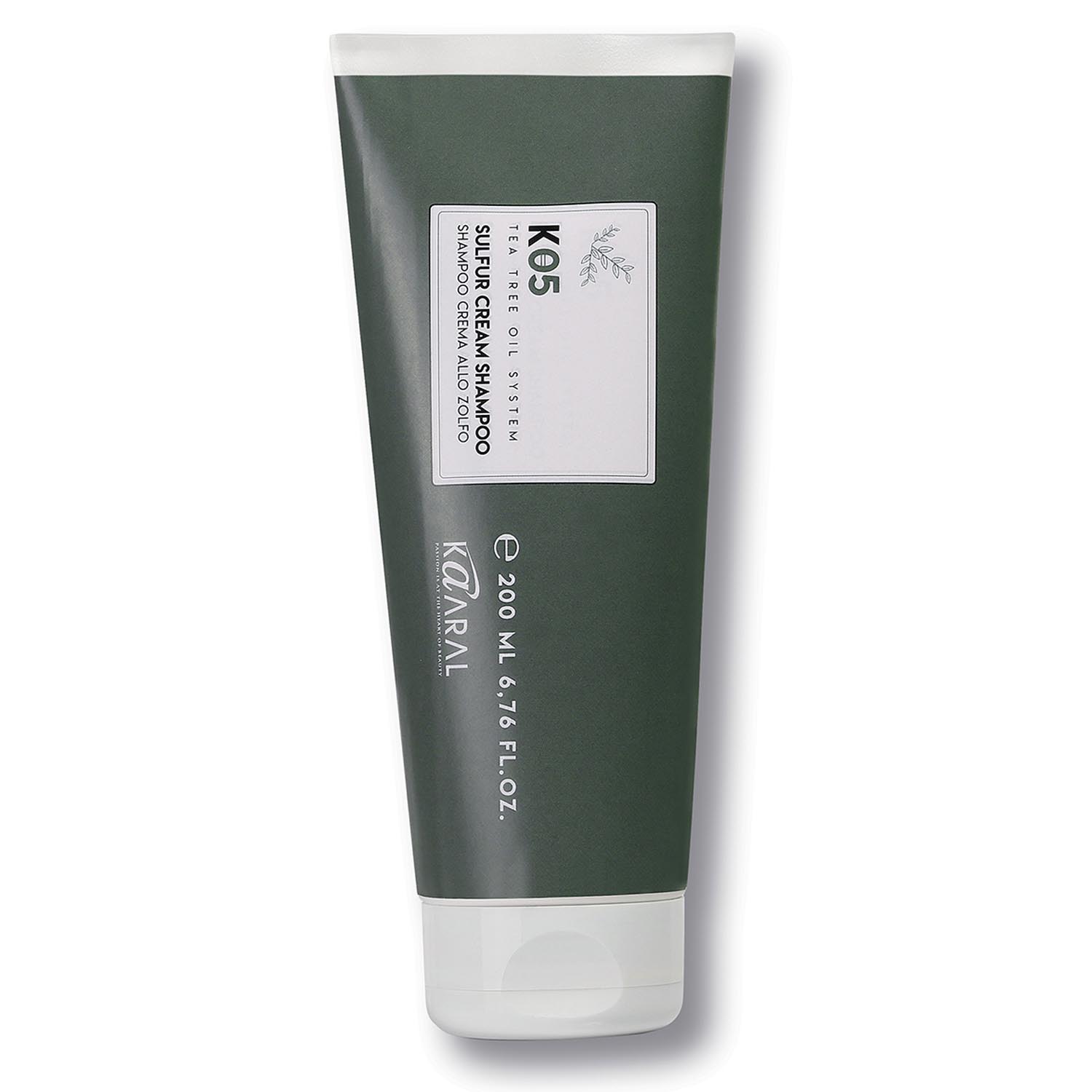 k05 sulphur cream shampoo Шампунь на основе серы 200 мл kaaral K05 Sulphur Cream Shampoo Шампунь на основе серы 200 мл KAARAL — изображение 1