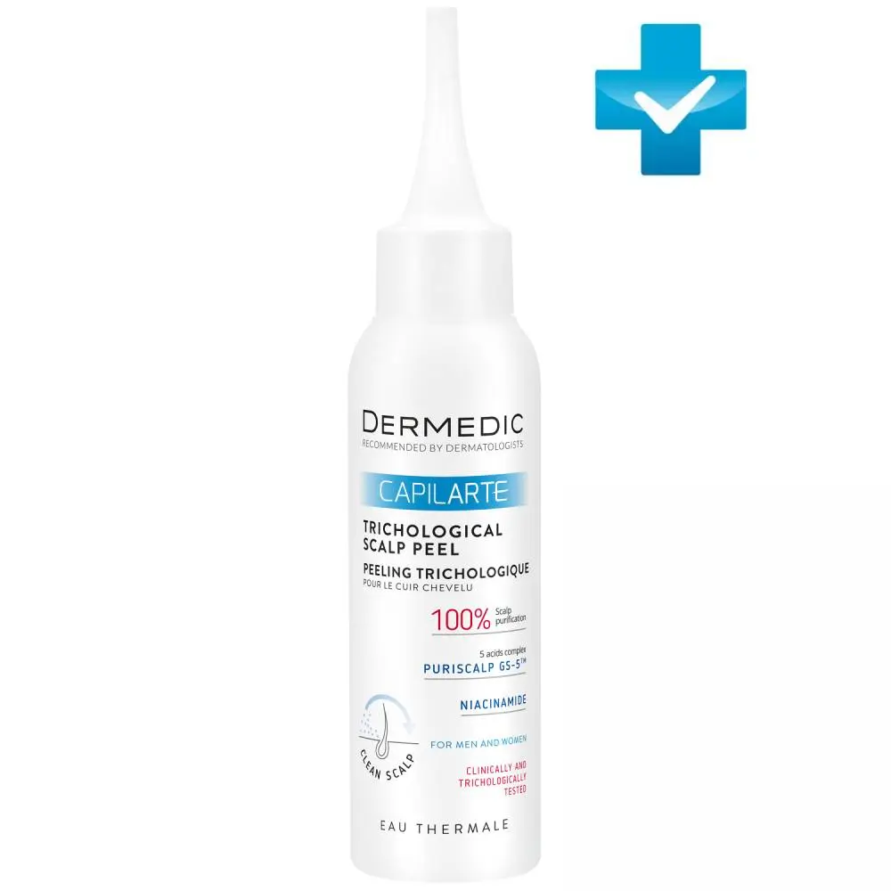 dermedic capilarte trichological scalp peel Трихологический пилинг дnя кожи головы 100 мл DERMEDIC Capilarte Trichological Scalp Peel Трихологический пилинг дnя кожи головы 100 мл — изображение 1