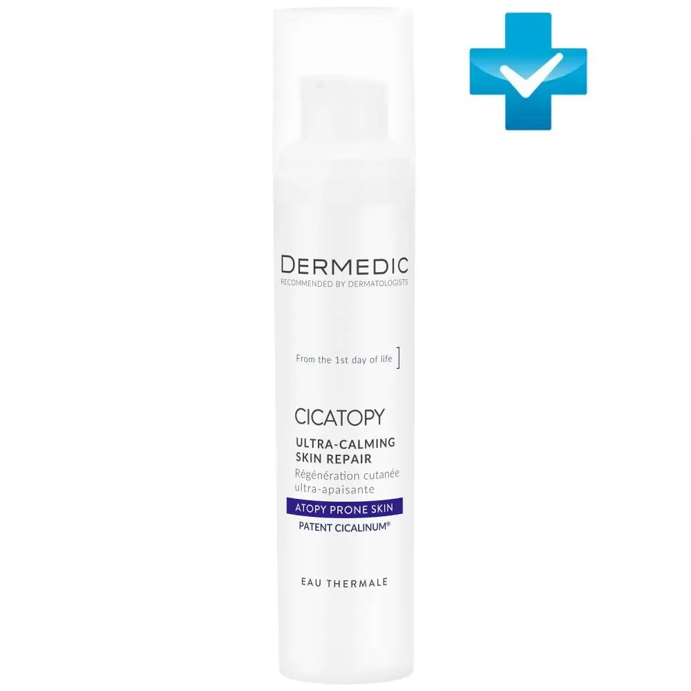 dermedic cicatopy ultra calming skin repair Ультра успокаивающий восстанавливающий крем для взрослых и детей 40 мл DERMEDIC Cicatopy Ultra-Calming Skin Repair Ультра-успокаивающий восстанавливающий крем для взрослых и детей 40 мл — изображение 1