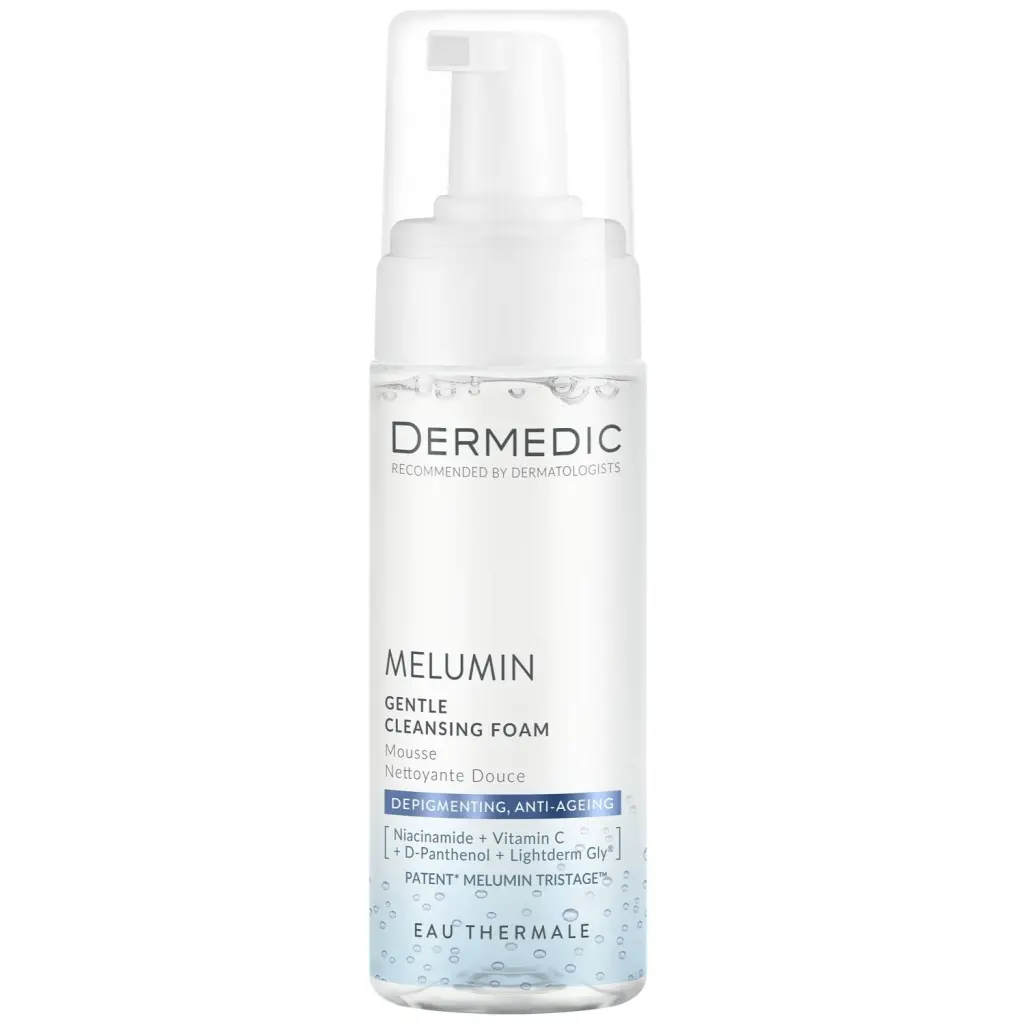 dermedic melumin gentle cleansing foam Мягкая очищающая пенка 170 мл DERMEDIC Melumin Gentle Cleansing Foam Мягкая очищающая пенка 170 мл — изображение 1