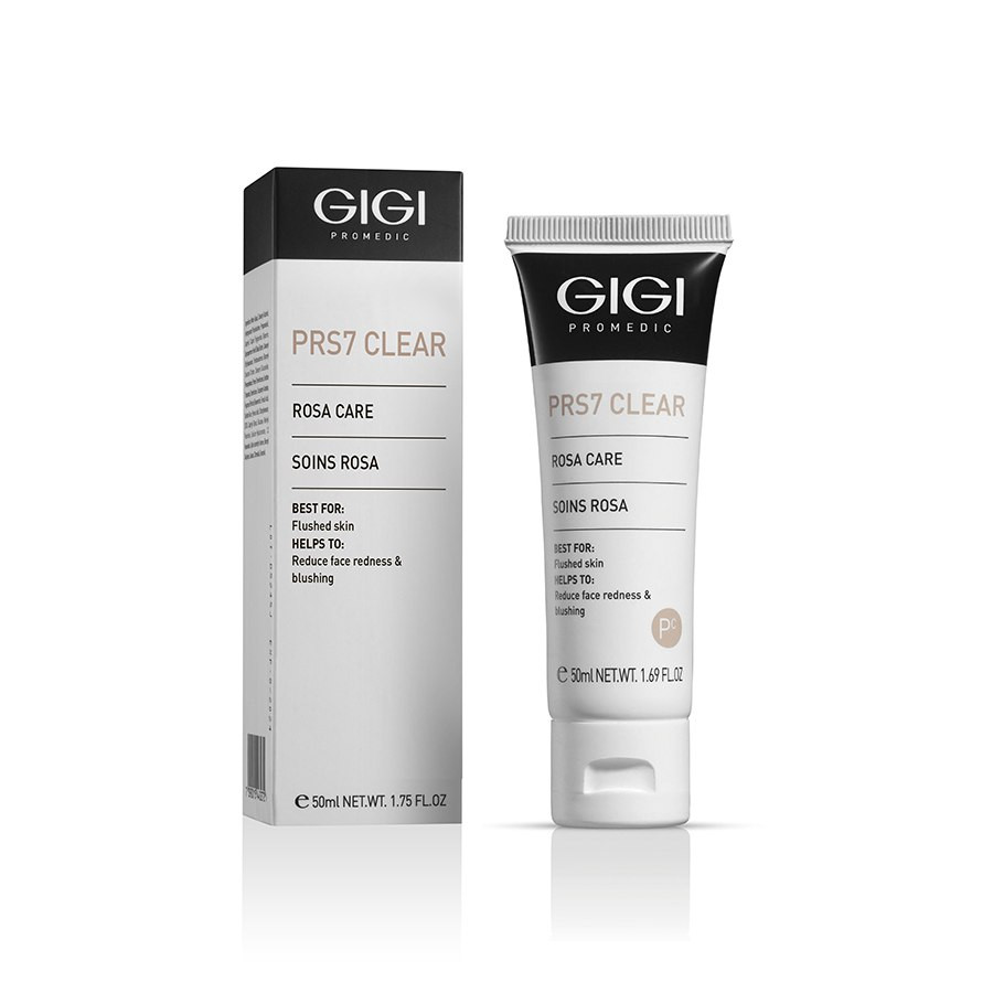 gigi prs7 clear rosa care Крем противогиперемический для чувствительной кожи с куперозом 50 мл GIGI PRS7 Clear Rosa Care Крем противогиперемический для чувствительной кожи с куперозом 50 мл — изображение 1