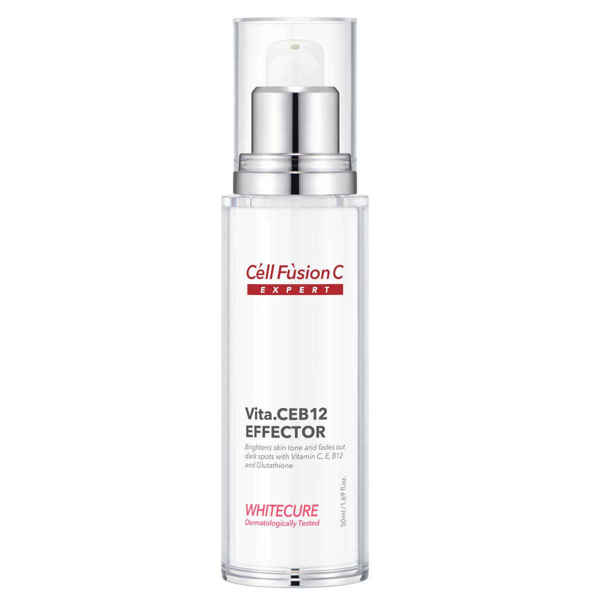cell fusion whitecure vita ceb12 effector Сыворотка с комплексом витаминов для лица 50 мл CELL FUSION Whitecure Vita CEB12 Effector Сыворотка с комплексом витаминов для лица 50 мл — изображение 1