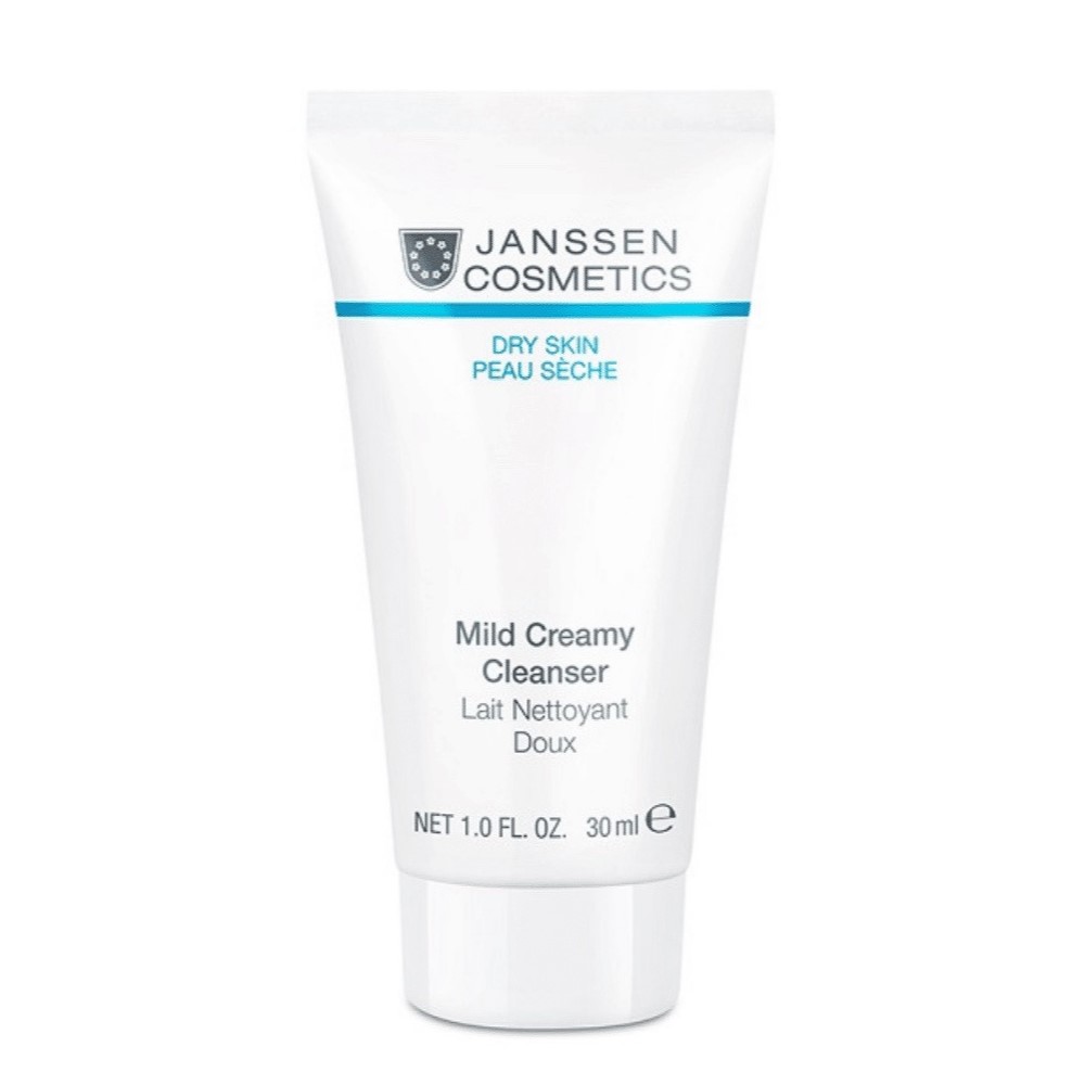 janssen mild creamy cleanser Нежная очищающая эмульсия 30 мл JANSSEN Mild Creamy Cleanser Нежная очищающая эмульсия 30 мл — изображение 1