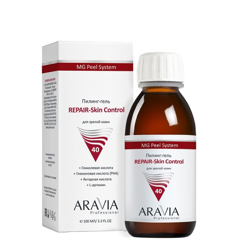 aravia Пилинг гель repare skin control, 100 мл Aravia Пилинг-гель REPARE-Skin Control, 100 мл — изображение 1