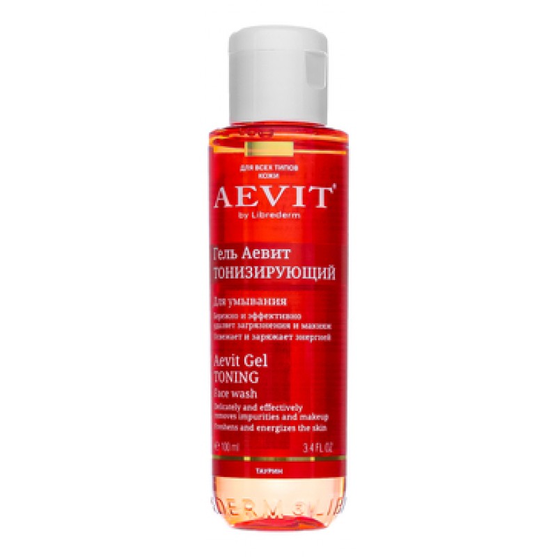 librederm vitamins aevit Гель для умывания тонизирующий 100 мл LIBREDERM VITAMINS AEVIT Гель для умывания тонизирующий 100 мл — изображение 1