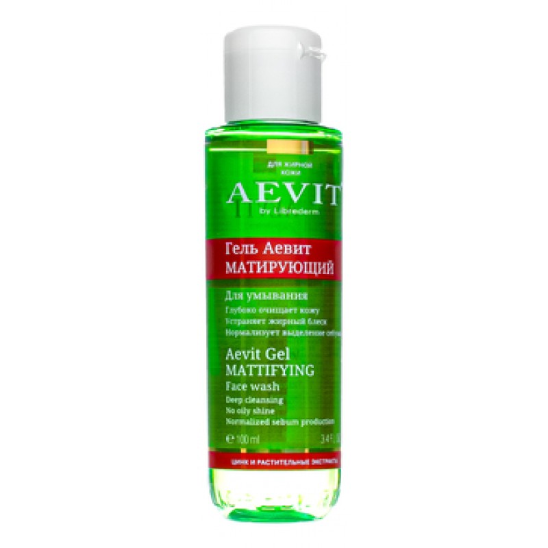 librederm vitamins aevit Гель для умывания матирующий 100 мл LIBREDERM VITAMINS AEVIT Гель для умывания матирующий 100 мл — изображение 1