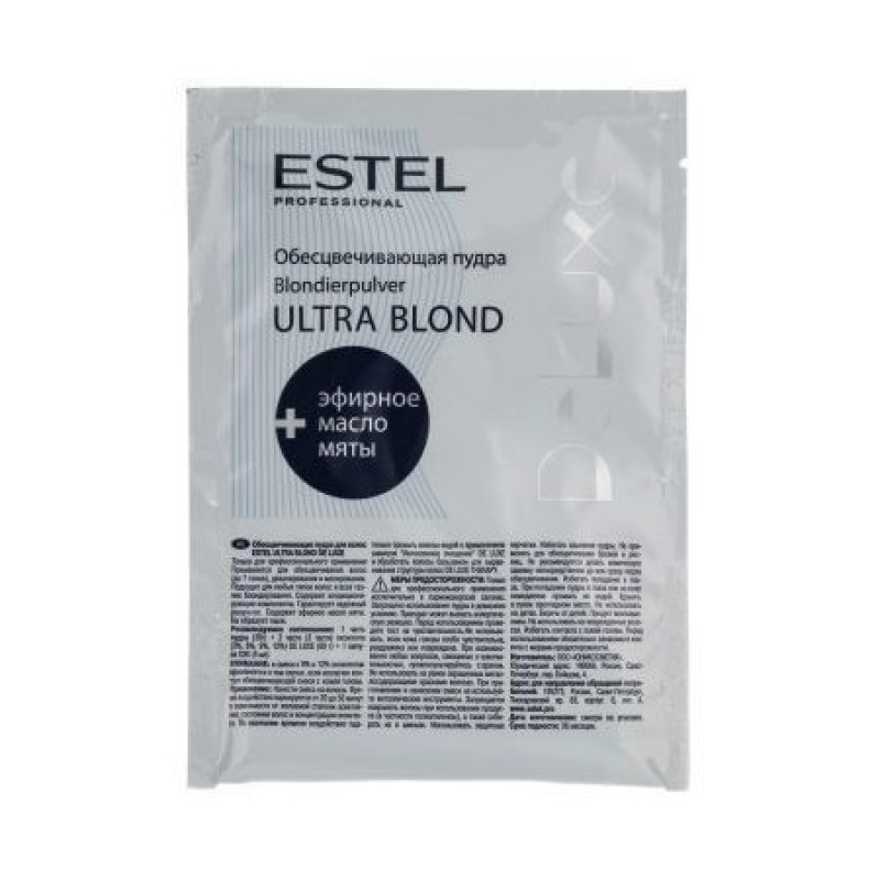deluxe Пудра для волос ultra blond для осветления, 30 гр DeLuxe Пудра для волос Ultra Blond для осветления, 30 гр — изображение 1