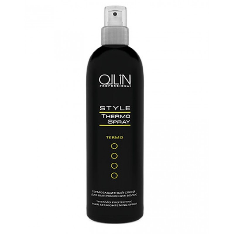ollin style Термозащитный спрей для выпрямления волос, 250 мл OLLIN STYLE Термозащитный спрей для выпрямления волос, 250 мл — изображение 1
