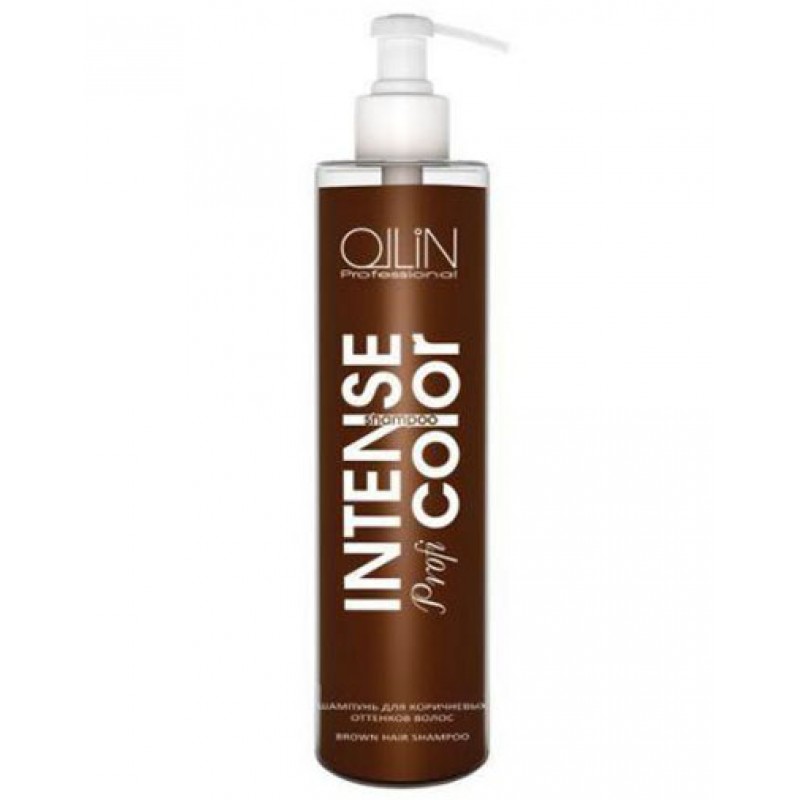 ollin intense profi color Шампунь для коричневых оттенков волос, 250 мл OLLIN INTENSE Profi COLOR Шампунь для коричневых оттенков волос, 250 мл — изображение 1