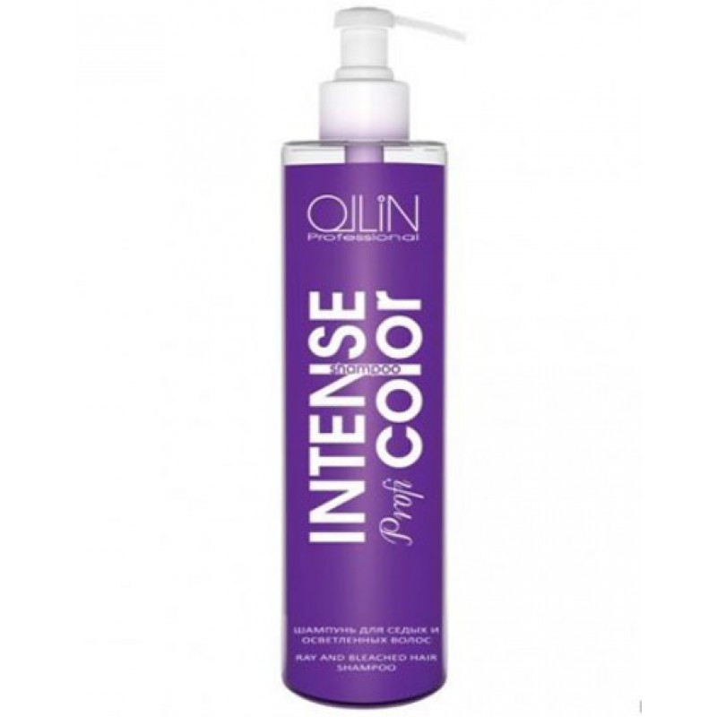 ollin intense profi color Шампунь для седых и осветленных волос, 250 мл OLLIN INTENSE Profi COLOR Шампунь для седых и осветленных волос, 250 мл — изображение 1