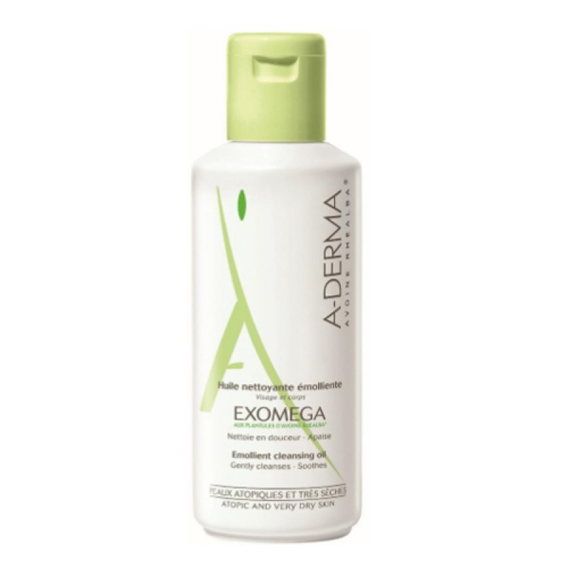a derma exomega Масло смягчающее очищающее 200 мл A-Derma Exomega Масло смягчающее очищающее 200 мл — изображение 1