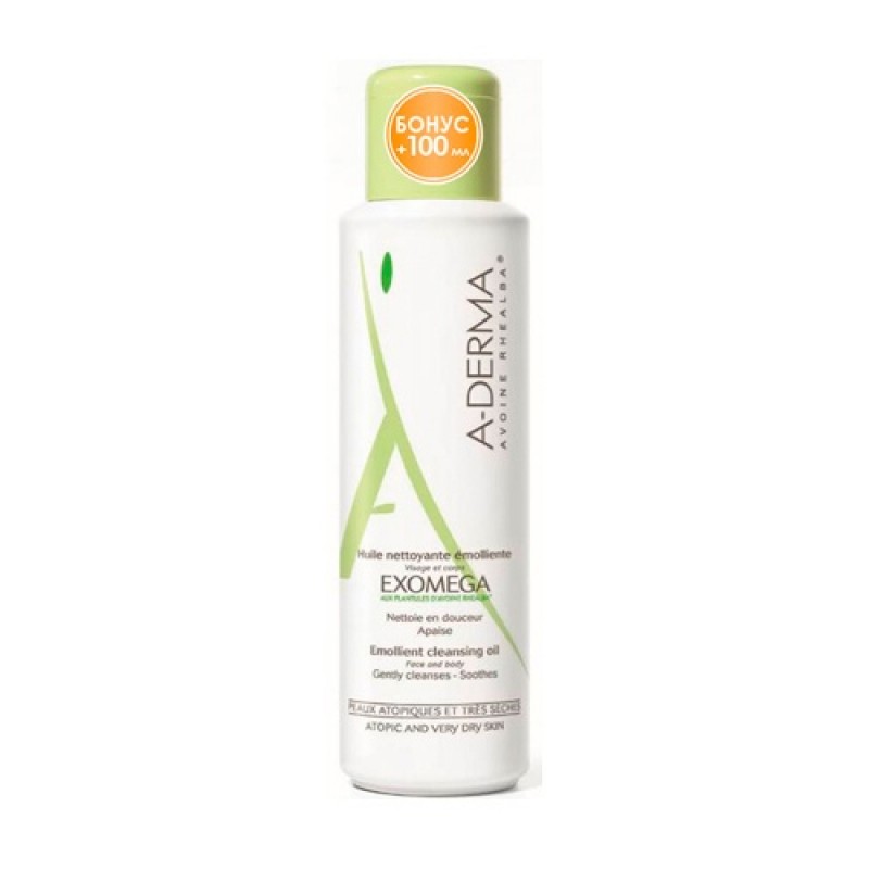 a derma exomega Масло смягчающее очищающее 500 мл A-Derma Exomega Масло смягчающее очищающее 500 мл — изображение 1