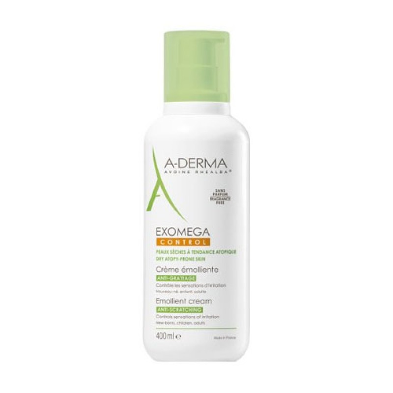 a derma exomega Смягчающий крем для лица и тела 400 мл A-Derma Exomega Смягчающий крем для лица и тела 400 мл — изображение 1