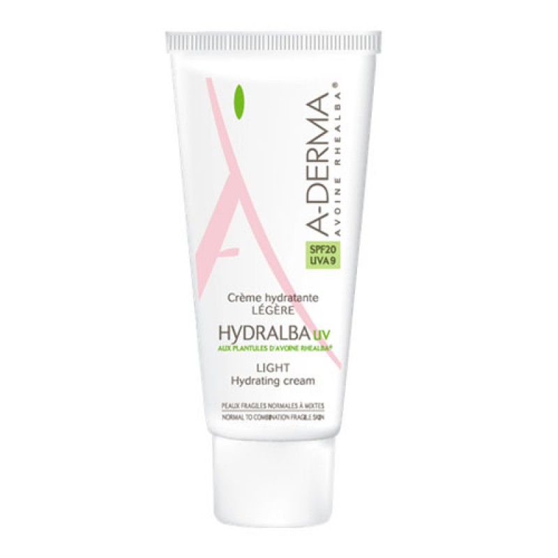 a derma hydralba Крем uv легкий увлажняющий 40 мл A-Derma Hydralba Крем UV легкий увлажняющий 40 мл — изображение 1