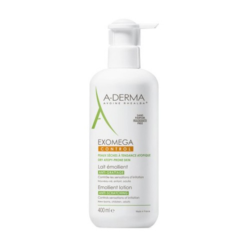 a derma exomega Смягчающий лосьон для лица и тела 400 мл A-Derma Exomega Смягчающий лосьон для лица и тела 400 мл — изображение 1
