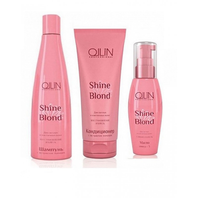 ollin shine blond Набор (шампунь 300 мл + кондиционер 250 мл + масло 50 мл) OLLIN SHINE BLOND Набор (шампунь 300 мл + кондиционер 250 мл + масло 50 мл) — изображение 1