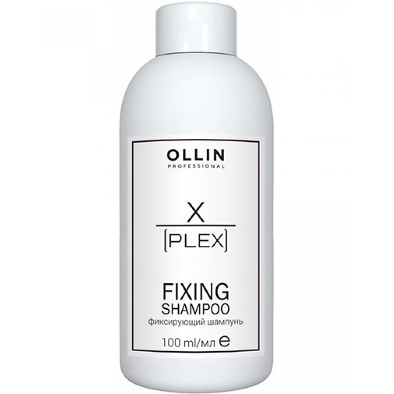ollin x plex fixing shampoo Фиксирующий шампунь, 100 мл OLLIN X-PLEX Fixing Shampoo Фиксирующий шампунь, 100 мл — изображение 1