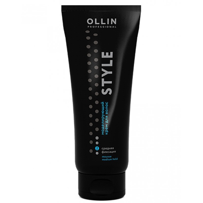 ollin style Моделирующий крем для волос средней фиксации, 200 мл OLLIN STYLE Моделирующий крем для волос средней фиксации, 200 мл — изображение 1