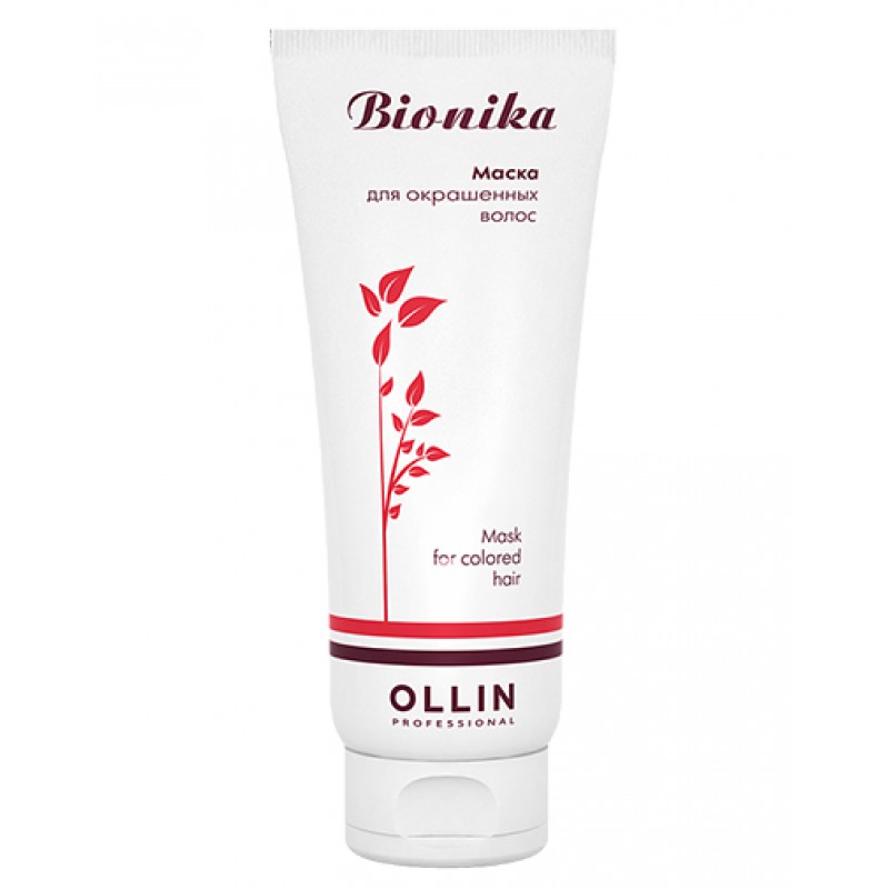 ollin bionika Маска для окрашенных волос Яркость цвета, 200 мл OLLIN BIONIKA Маска для окрашенных волос Яркость цвета, 200 мл — изображение 1