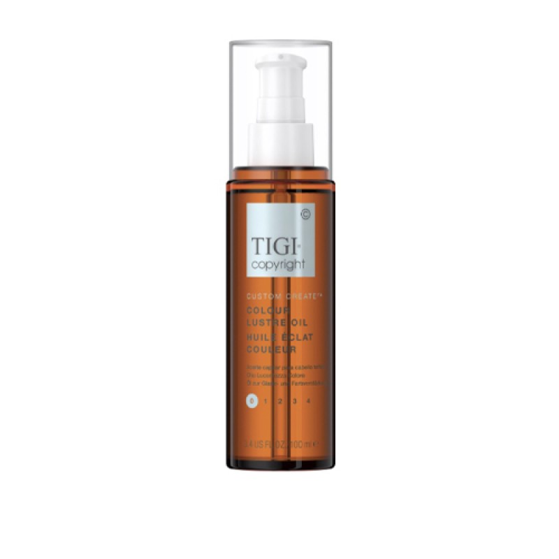tigi copyright colour lustre oil, Масло для защиты цвета окрашенных волос, 100 мл TIGI COPYRIGHT COLOUR LUSTRE OIL, Масло для защиты цвета окрашенных волос, 100 мл — изображение 1