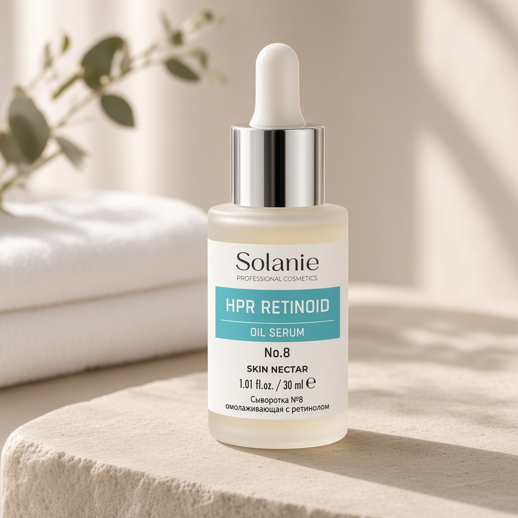 solanie skin nectar №8 hpr retinoid serum Сыворотка №8 омолаживающая с ретинолом 30 мл SOLANIE Skin Nectar №8 HPR Retinoid serum Сыворотка №8 омолаживающая с ретинолом 30 мл — изображение 1