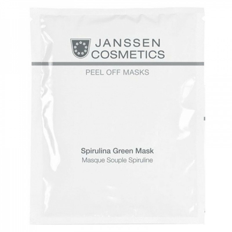 janssen spirulina green mask Зеленая моделирующая маска со спирулиной 500 гр JANSSEN Spirulina Green Mask Зеленая моделирующая маска со спирулиной 500 гр — изображение 1