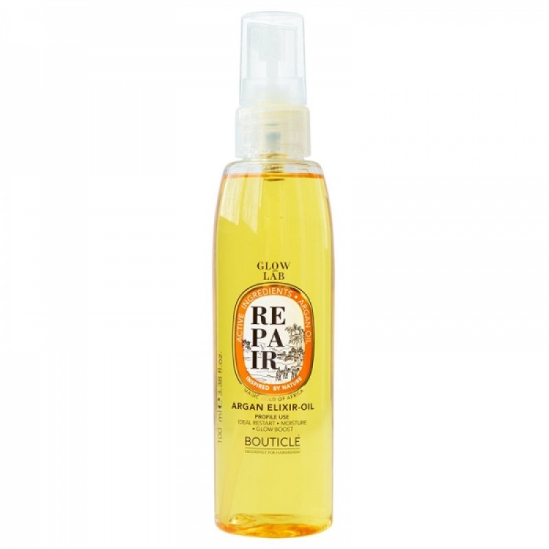 bouticle argan repair elixir Эликсир для волос на основе масла арганы 100 мл BOUTICLE Argan Repair elixir Эликсир для волос на основе масла арганы 100 мл — изображение 1