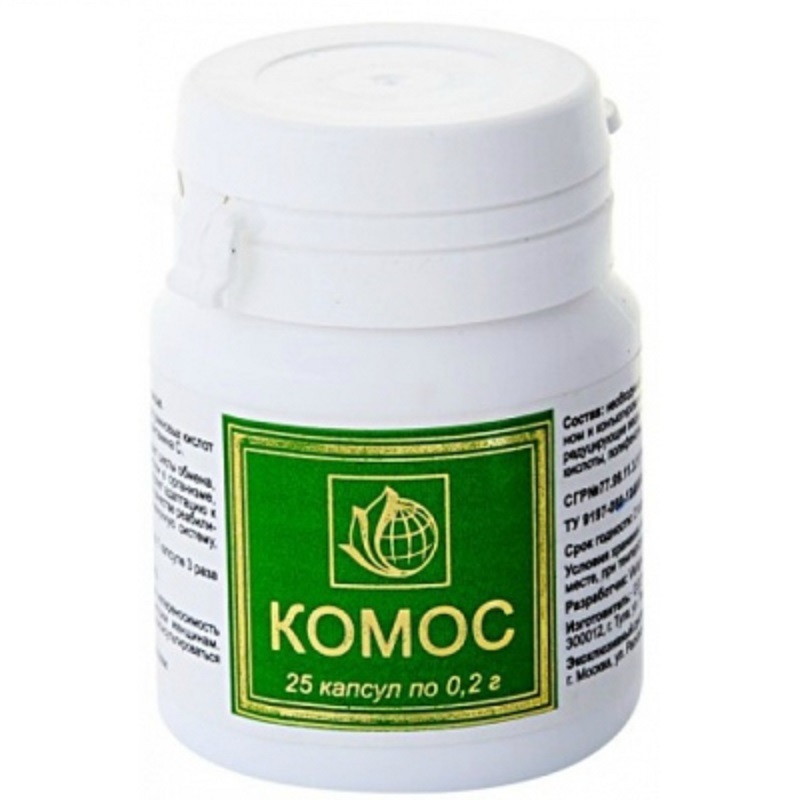 Комос, 25 капс. Комос, 25 капс. — изображение 1
